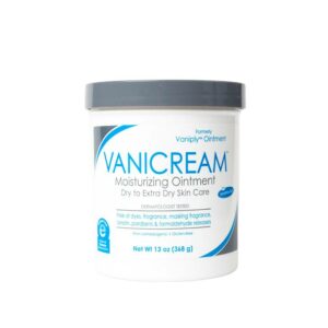 Introducing the Vanicream Moisturizing Ointment Dry To Extra Dry Skin Care 368 g, a powerful solution for intense skin hydration.