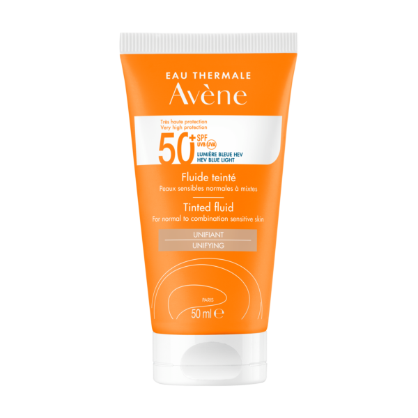 افين سولير SPF 50+ سائل ملون 50 مل | Avene