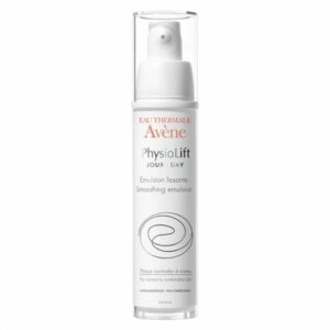 Introducing the Avene PhysioLift Jour-Day Emulsion Lissante 30mL, a lightweight and smoothing emulsion designed to nourish and rejuvenate your skin.