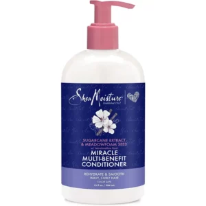 Shea Moisture Sugarcane & Meadowfoam Sulfate Free Conditioner For Dry Hair - 384 ml