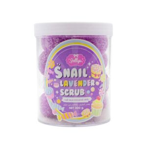 Introducing Jelly's Snail Lavender Scrub 300 g, your ultimate solution for luxurious exfoliation. This scrub is formulated to cleanse your skin.