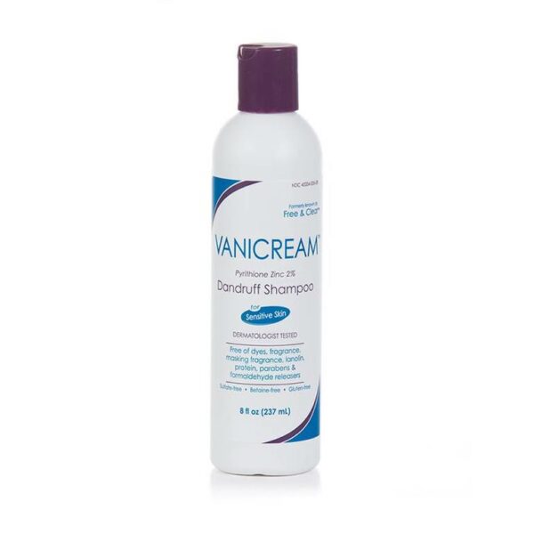 Introducing the Vanicream Dandruff Shampoo For Sensitive Skin 237 ml, a powerful solution to tackle dandruff and nourish your scalp.