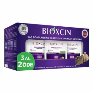 شامبو بيوكسين بالثوم الأسود لتساقط الشعر 3x300 مل | Bioxcin