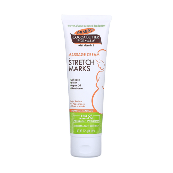 Introducing Palmer's Massage Cream For Stretch Marks 125 g, the ultimate solution for reducing the appearance of stretch marks.