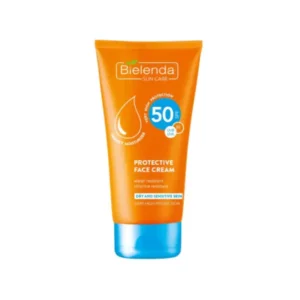 Introducing the Bielenda Spf 50 Protective Face Cream 50 ml, a high-quality solution for protecting your face from harmful UV rays.