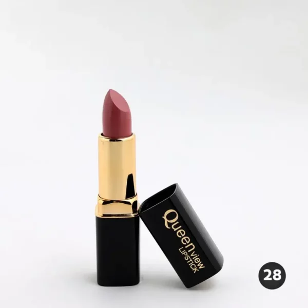 Introducing the Queen View Creamy Rouge Lipstick (28), the perfect addition to your makeup collection.