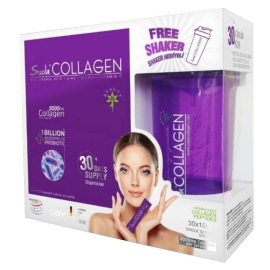 سودا كولاجين مكمل غذائي بنكهة البطيخ 30 × 10 جرام - كيس مسحوق | Suda Collagen