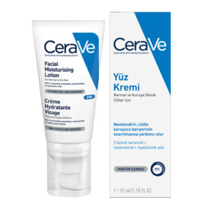 Introducing the CeraVe Moisturizing Face Cream 52 ml, a hydrating and nourishing solution for your skin.