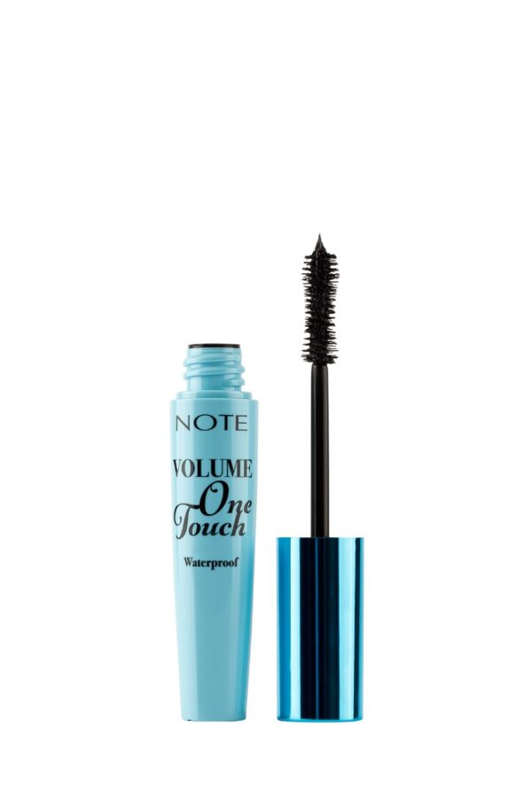 Introducing the Note Volume One Touch Waterproof Mascara, the ultimate solution for long-lasting, smudge-proof lashes. Say goodbye to clumpy, runny mascara with this innovative product.