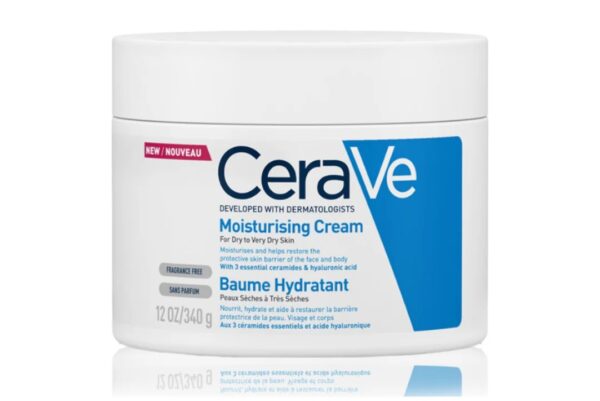 نقدم لكم كريم مرطب سيريف 50 مل | CeraVe وهو محلول مرطب لبشرتك. تم تصميم هذا الكريم لتوفير رطوبة وتغذية دائمة للبشرة الجافة والحساسة.