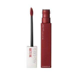 Introducing the Maybelline New York Super Stay Matte Ink Liquid Matte Lipstick 50 Voyager, a long-lasting and vibrant lipstick that provides a flawless matte finish for up to 16 hours.