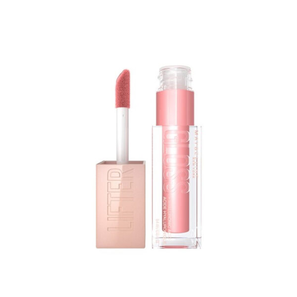 Introducing the Maybelline New York Lifter Gloss Moisturizing Lip Gloss 006 Reef, a hydrating lip gloss that provides a glossy, moisturized finish for your lips.