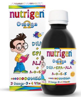 نوتريجن أوميجا شراب بنكهة البرتقال 200 مل | Nutrigen