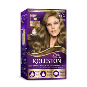 Wella Koleston Kit Hair Color 7/1 Ash Brown