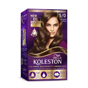 Wella Koleston Kit Hair Color 5/0 Light Brown