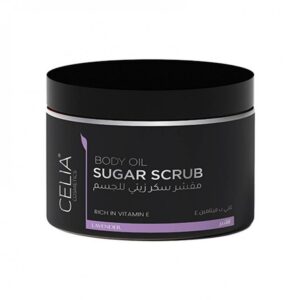 Celia Lavender Oil Sugar Scrub 400 Gm