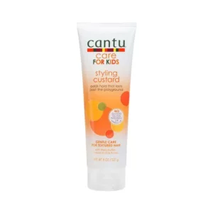 Introducing Cantu Core For Kids Styling Custard 227 g, a 227-gram styling cream designed to provide nourishment and hold for your child's curls and coils.