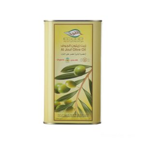 Introducing the Al-Jouf organic olive oil 1 liter, a high-quality product for all your culinary needs.