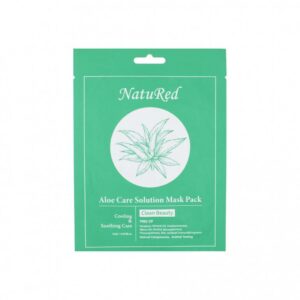 Introducing NatuRed Answer Aloe Care Solution Mask Pack 25 ml, a soothing and nourishing solution for your skincare needs.