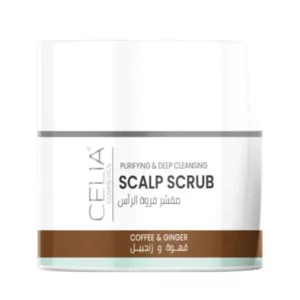 Introducing Celia Scalp Scrub With Coffee And Ginger 180 g, a powerful and invigorating solution for promoting a healthy scalp.