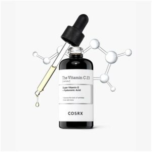 Introducing the COSRX The Vitamin C 23 Serum 20 g, a powerful solution for brightening and rejuvenating your skin.