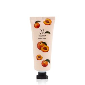 Introducing the Nano Beauty Hand Cream with Peach Extract 50 g, a product designed to deeply nourish and hydrate your hands for smooth and supple skin.