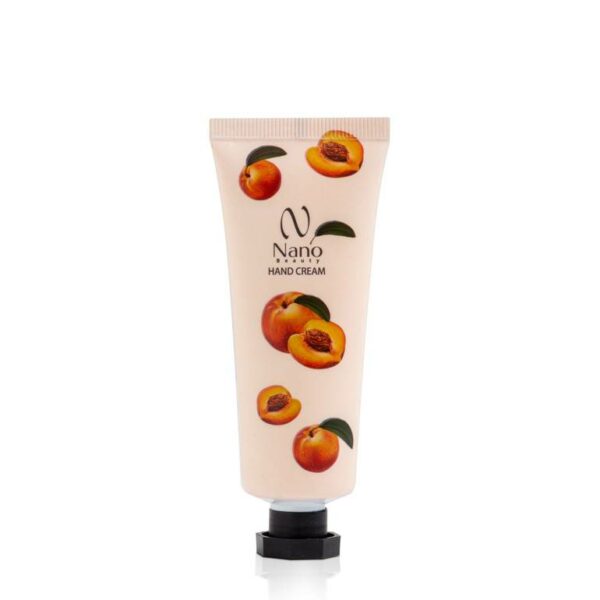 Introducing the Nano Beauty Hand Cream with Peach Extract 50 g, a product designed to deeply nourish and hydrate your hands for smooth and supple skin.