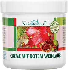 Krauterhof Red Vine Leaf Horse Chestnut Extract Leg Cream - 100 ml