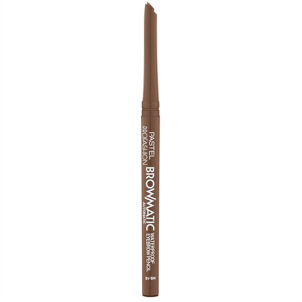 Introducing the Pastel Profashion Browmatic Eyebrow Pencil 15, a reliable tool for achieving perfectly shaped brows.