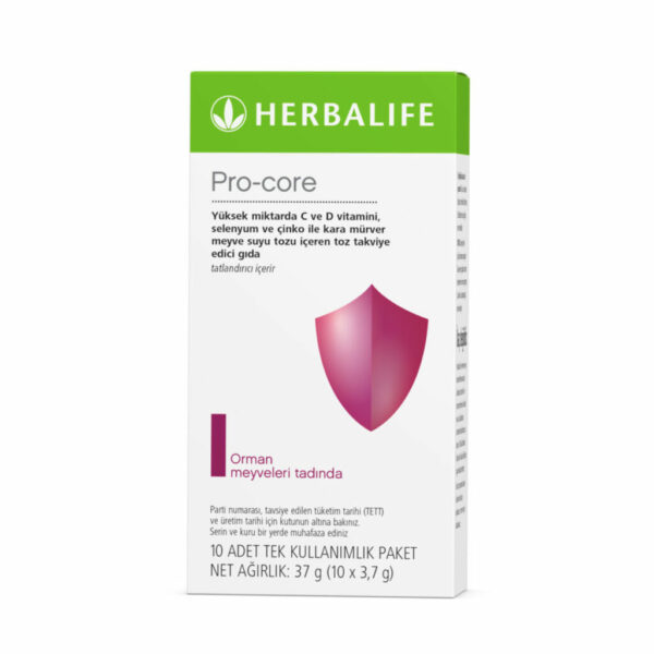 نقدم لكم هربالايف برو كور بنكهة فواكه الغابة 37 جم | Herbalife، وهي طريقة قوية ولذيذة لتعزيز تناولك اليومي من الفيتامينات.