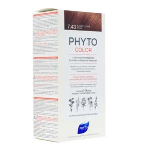 Phyto Phytocolor Herbal Hair Color 7.43 - Auburn Copper Dore New Formula