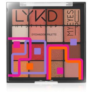 LYKD 16 Eyeshadow Palette 300 Peachy Vibes