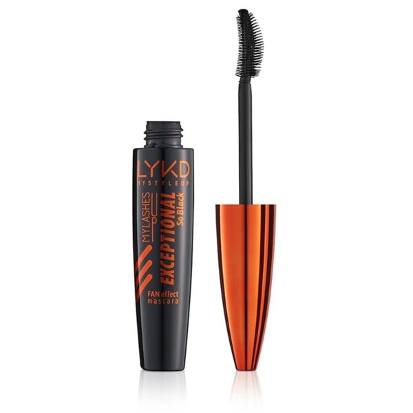 LYKD Exceptional Fan Effect & Curl Mascara - Fan Effect and Curl Mascara 100 Black