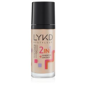 LYKD 2 in 1 Foundation 133 Rose Almond