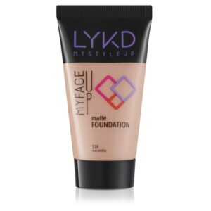 LYKD Matte Foundation 119 Rose Vanilla