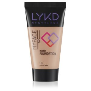 LYKD Matte Foundation 121 Creamy Beige