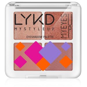 LYKD 4 Piece Eyeshadow Palette 107 Nude Mood