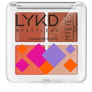 LYKD 4 Piece Eyeshadow Palette 220 Orange Blossom