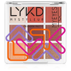 LYKD 9 Eyeshadow Palette 380 Burgundy Touch