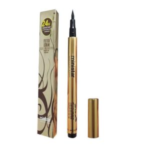 Introducing the Ministar Eye Tech Extreme Liquid Eyeliner Pen, the ultimate solution for defining and enhancing your eyes.