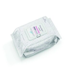 Introducing the NatuRed Cleansing Towelettes 25 wipes, the perfect solution for quick and effective skincare on the go.