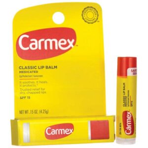 Introducing the Carmex Classic Lip Balm 4.25 g, the ultimate solution for soothing and moisturizing your lips.