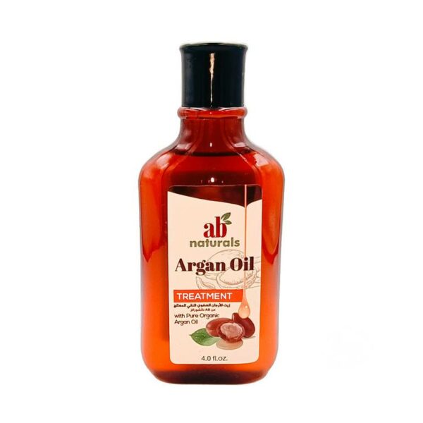 Introducing AB Naturals Argan Oil Treatment 118 ml, the perfect solution for nourishing and revitalizing your hair and skin.