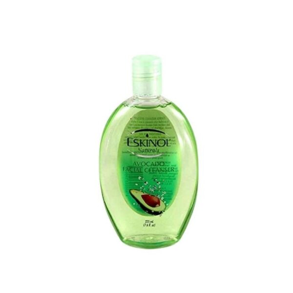 Introducing the Eskinol Naturals Avocado Facial Cleanser 225 ml, a gentle and nourishing solution for your daily skincare routine.