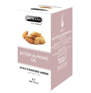 Introducing the Hemani Bitter Almond Oil 30 ml, a versatile and nourishing oil for your skincare and haircare needs.