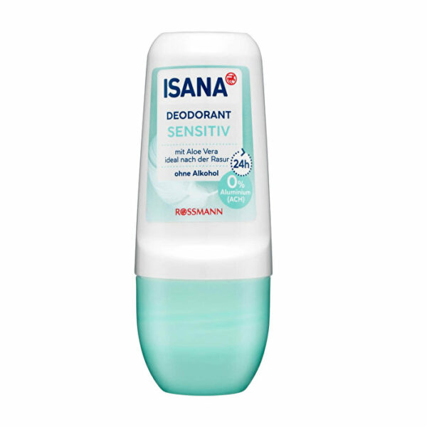 Introducing Isana Deodorant roll-on sensitive With Aloe Vera 50 ml, the effective and fresh deodorant roll-on preferred by many.