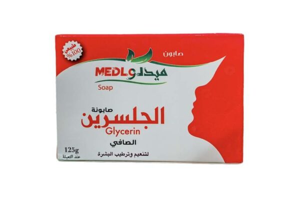 Introducing Medlo glycerin soap 125 g, a gentle and moisturizing cleansing option for your daily routine. This soap is carefully crafted to provide a luxurious lather and leave your skin feeling soft and nourished.