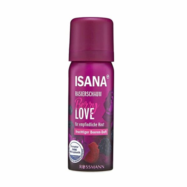 Isana Berry Love Epilation Foam Travel Size 50 ml