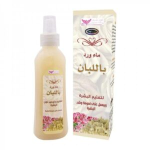 Introducing the Kuwait Shop Rose water with frankincense 200 ml, a natural and nourishing product for your skin.