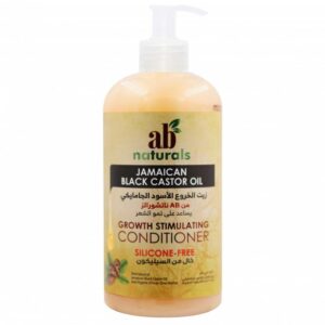 Introducing AB Naturals Jamaican Black Castor Oil Growth Stimulating Conditioner 479 ml, a nourishing and hydrating solution for your hair care needs.